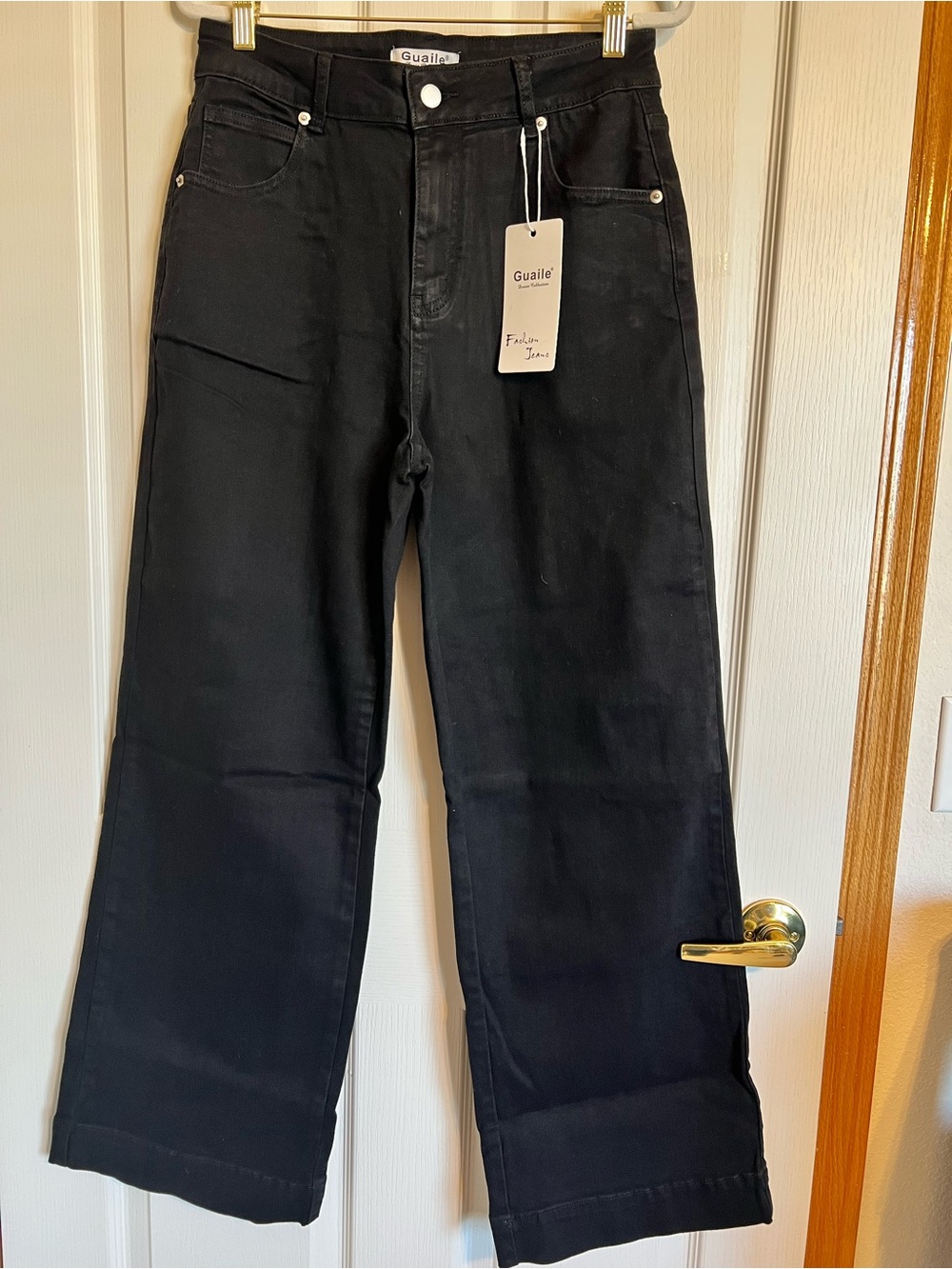 Women’s Black Wide Leg Jeans